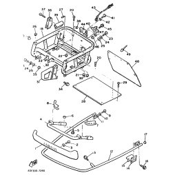 BRACKET, FRONT (L.H)