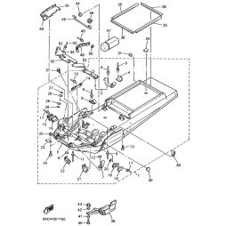 BRACKET, TOOL BOX FITTING