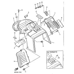 ORNAMENT, INSTRUMENT PANEL