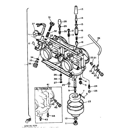 CARB JET ASSY