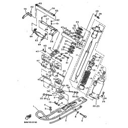 BAR, STABILIZER FRONT