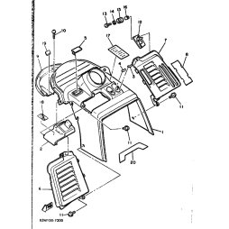 ORNAMENT, INSTRUMENT PANEL