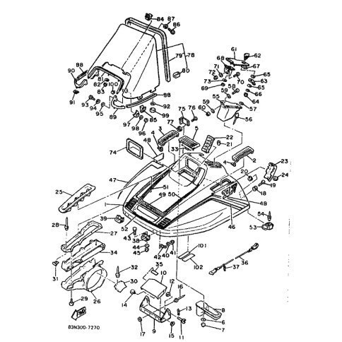 BRACKET, WINDSHIELD(R.H)