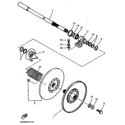 SECONDARY SHAFT COMP