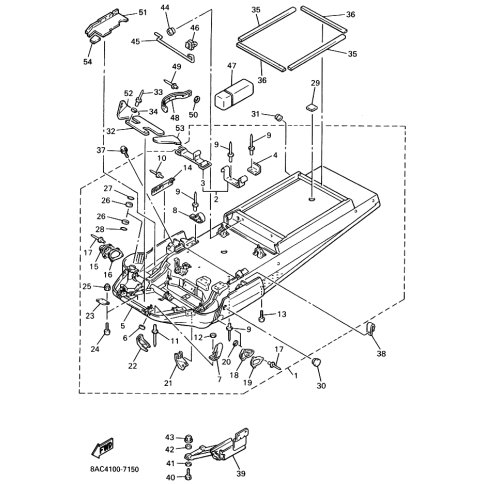 BRACKET, TOOL BOX FITTING