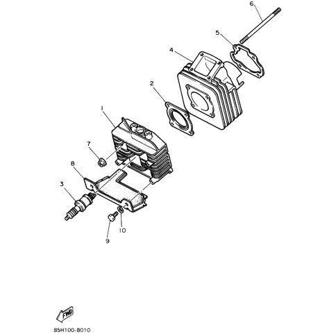 SEITENDECKEL, ZYL. KOPF 4
