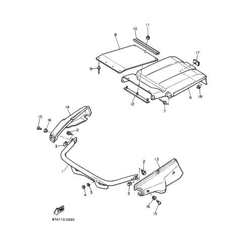 PLATE, FLAP 2