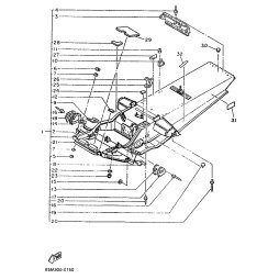 REINEFORCEMENT, FRAME REAR