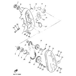 SPROCKET, CHAIN DRIVEN