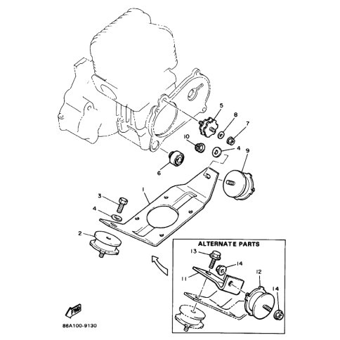 KONSOLE, MOTOR 2