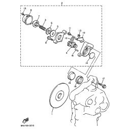 SCHRAUBE, BREMSSATTEL
