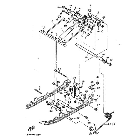 BAR, SUSPENSION