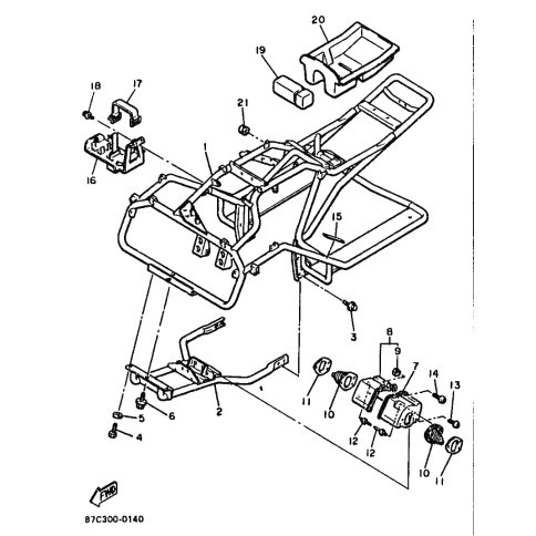 BRACKET, BATTERY