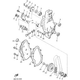 SPROCKET, CHAIN DRIVEN