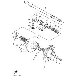SECONDARY SHAFT COMP