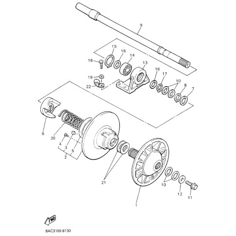HOUSING, BEARING