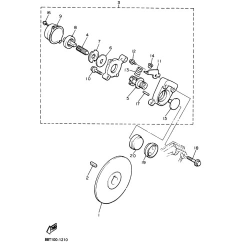 BREMSSCHEIBE