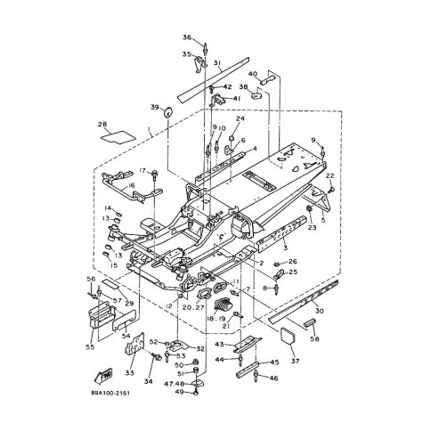 REINEFORCEMENT, FRAME REAR