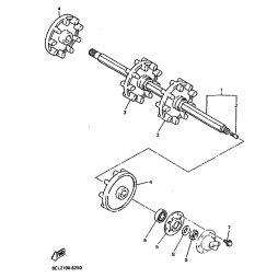 HOUSING, FRONT AXLE
