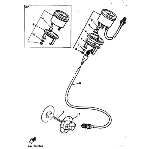 GESCHWINDIGK. KABEL KOMPL