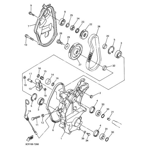 SPROCKET, CHAIN DRIVEN (40T