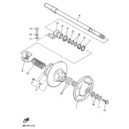 SECONDARY SHAFT COMP