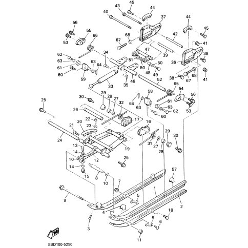 BRACKET, REAR 2