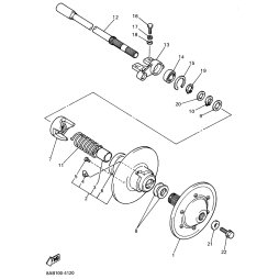 SECONDARY SHAFT COMP