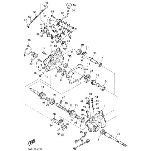 SECONDARY SHAFT COMP