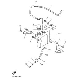 BRACKET, OIL TANK 2