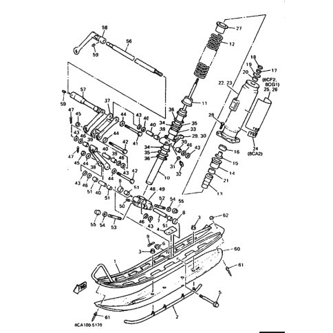 BAR, STABILIZER FRONT