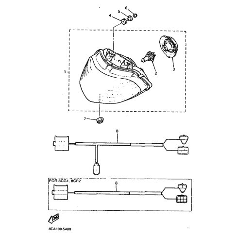 KABEL, SCHEINWERFER