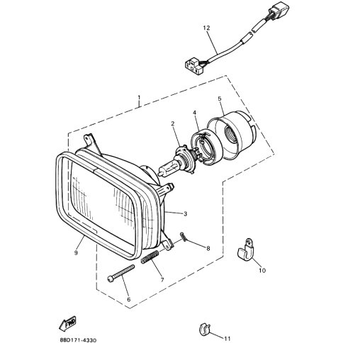 KABEL, SCHEINWERFER