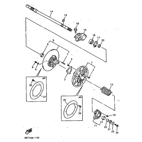 SEAT SPRING SET