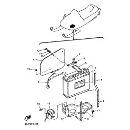 BRACKET, BATTERY