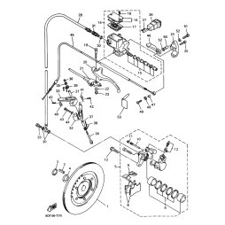 BREMSSATTELGEHAUSE KOMPL. 2