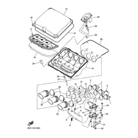 DECKEL, FILTERGEHAUSE 1