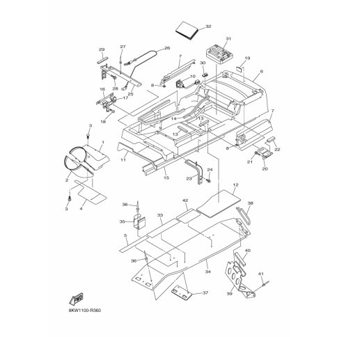 BRACKET, FUEL TANK 2