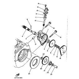 DECKEL, OLPUMPE