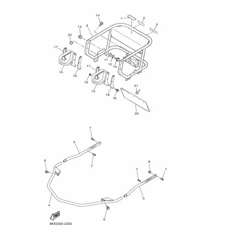 BRACKET, FRONT