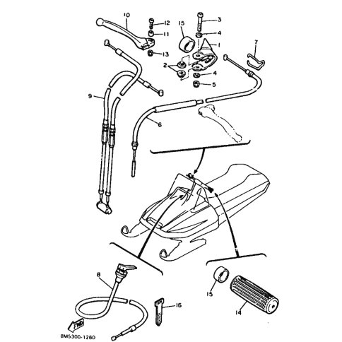 LEVER, THROTTLE