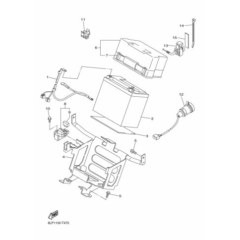 BRACKET, BATTERY