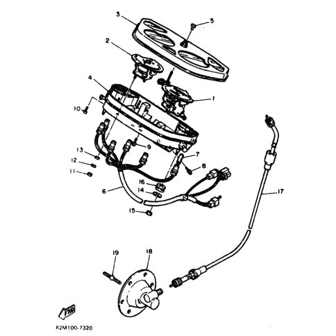 METER GEAR HOUSING COMP