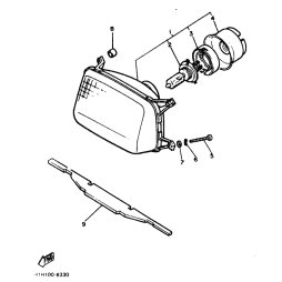 SCHEINWERFER KOMPL