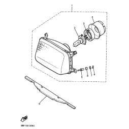 DAMPFER, SCHEINWERFER 1