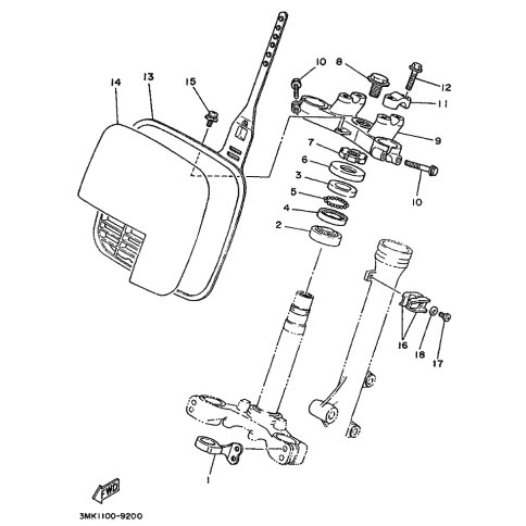 BOLT, FLANGE (5J0)