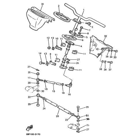 NUT, NYLON (8L0)