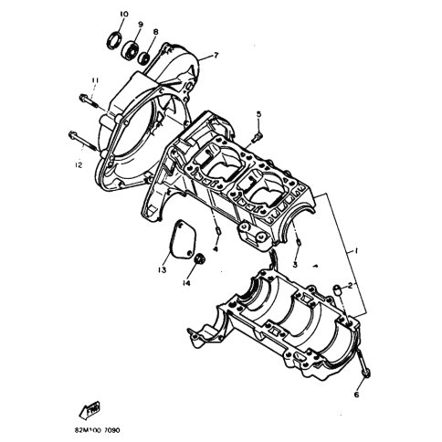 BOLT, FLANGE (1J7)