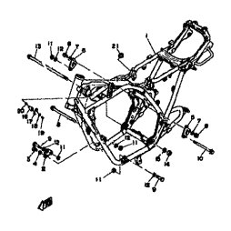 BOLT, FLANGE (2F1)