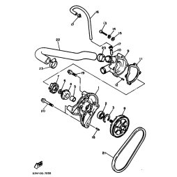BOLT, FLANGE(7LK)